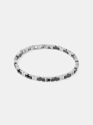 MASERATI bransoletka męska ze stali nierdzewnej CERAMIC