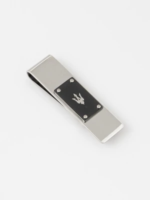 MASERATI klips na banknoty ICONIC srebrny