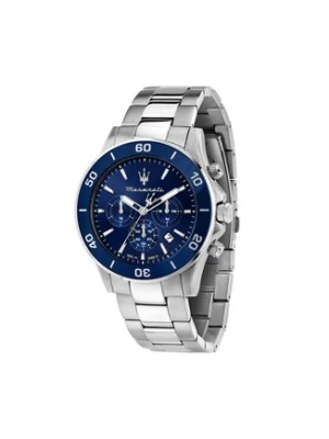 Maserati Zegarek Competizione Diver R8873600002 Srebrny