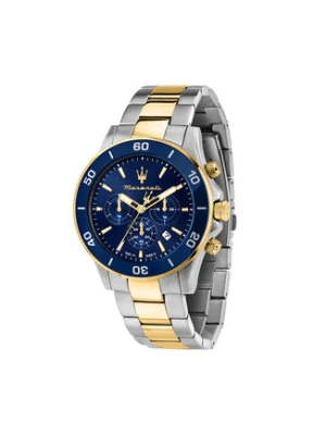 Maserati Zegarek Competizione Diver R8873600006 Srebrny