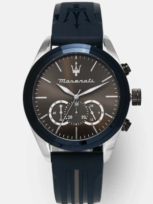 Maserati zegarek męski kolor srebrny R8871612046