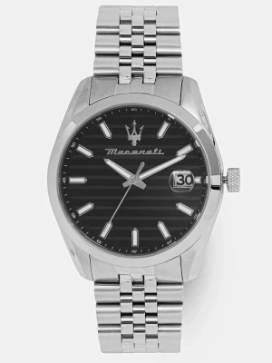 Maserati zegarek srebrny