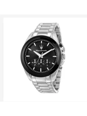 Maserati Zegarek Traguardo Chronograph R8873612066 Srebrny