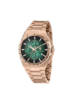 Maserati Zegarek Velocita R8873653001 Różowe złoto