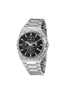 Maserati Zegarek Velocita R8873653004 Srebrny