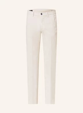 Mason's Chinosy Torino Slim Fit weiss