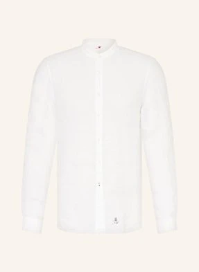 Mason's Koszula Z Lnu Slim Fit Ze Stójką weiss