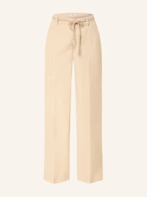 Mason's Spodnie Z Marszczeniami New York beige