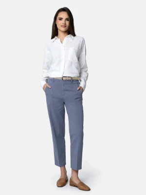 Materiałowe spodnie z kantem R-LAVI Volcano