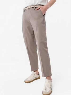 Materiałowe spodnie z kantem R-LAVI Volcano