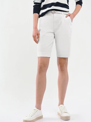 Materiałowe szorty z paskiem P-MIYA Volcano