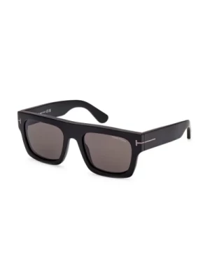 Matowe Czarne Okulary Ft0711-N 02A Tom Ford