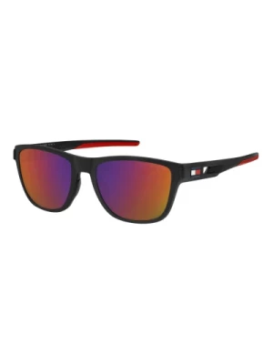 Matte Black/Red Violet Infrared Sunglasses Tommy Hilfiger