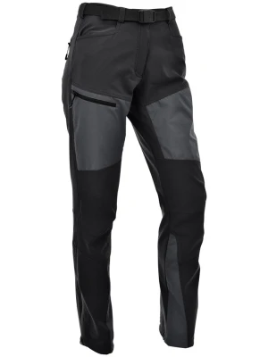 Maul Sport Hybrydowe spodnie trekkingowe - Regular fit - w kolorze antracytowo-szarym rozmiar: 18