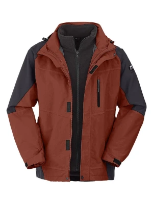 Maul Sport Kurtka funkcyjna 3w1 "Fürstenfeld II" w kolorze czerwonym rozmiar: 64