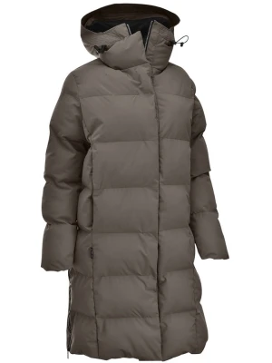 Maul Sport Płaszcz pikowany "Halifax" w kolorze szarobrązowym rozmiar: 40