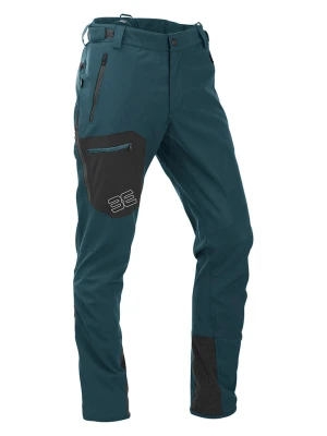 Maul Sport Softshellowe spodnie trekkingowe w kolorze morskim rozmiar: 50