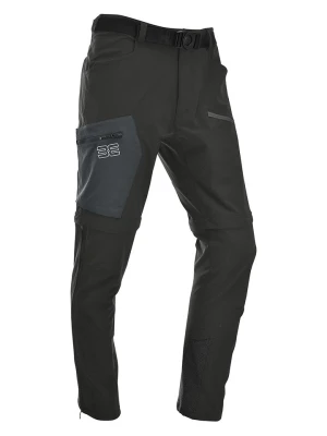 Maul Sport Spodnie funkcyjne Zipp-Off "Eiger ultra" w kolorze czarno-antracytowym rozmiar: 32