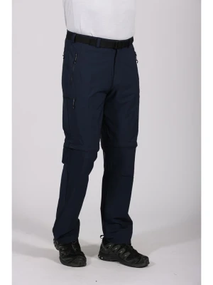Maul Sport Spodnie funkcyjne Zipp-Off "Quebec XT" w kolorze granatowym rozmiar: 25