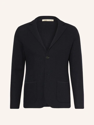 Maurizio Baldassari Marynarka Z Dzianiny San Marco Extra Slim Fit blau MAURIZIO BALDASSARI GRANATOWY