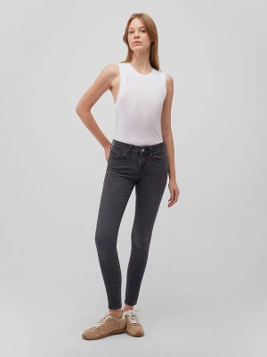 MAVI Dżinsy "Adriana" - Skinny fit - w kolorze antracytowym rozmiar: W30 / L32
