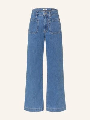 Mavi Dżinsy Z Szerokimi Nogawkami Malibu blau
