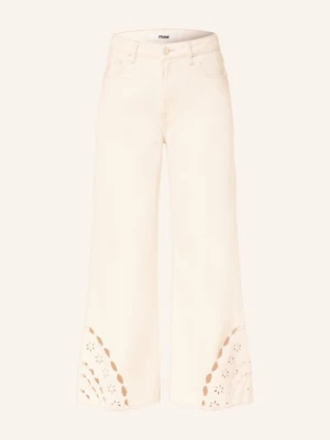 Mavi Dżinsy Z Szerokimi Nogawkami Malibu Z Wycięciami beige