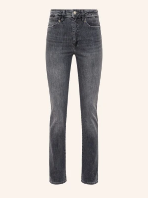 Mavi Jeansy Straight Kendra grau A3660 Lt Smoke Brushed GLAM