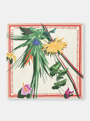 Max&Co. apaszka damska jedwabna MCABATTISTA