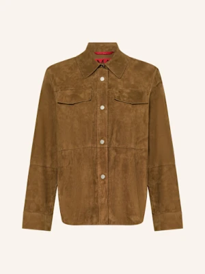 Max & Co. Blezer Skórzany Stallo braun