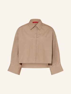 Max & Co. Bluzka Koszulowa Veloce Z Rękawami 3/4 braun