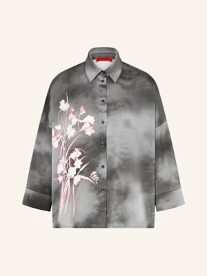 Max & Co. Bluzka Satynowa Sbembo Z Rękawami 3/4 grau