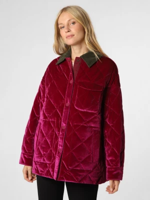 MAX&Co. Damska kurtka pikowana Kobiety wyrazisty róż jednolity,