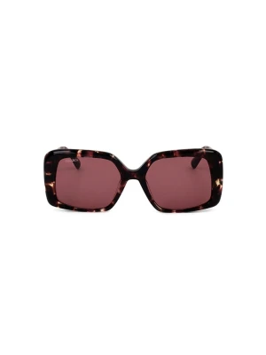 Max&Co Damskie okulary przeciwsłoneczne w kolorze bordowo-brązowym rozmiar: 55