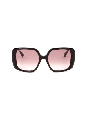 Max&Co Damskie okulary przeciwsłoneczne w kolorze czarno-pomarańczowym rozmiar: 56