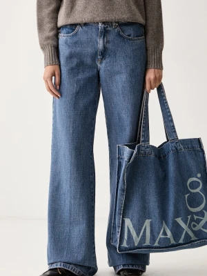 Max&Co. jeansy bootcut damskie LIRICHE niebieski
