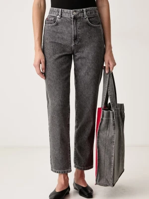 Max&Co. jeansy slim fit damskie PUZZLE szary