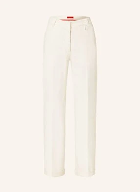 Max & Co. Jeansy Straight Adorni weiss
