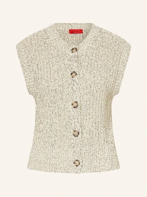 Max & Co. Kamizelka Z Dzianiny Ernesta weiss