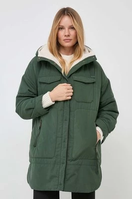 MAX&Co. kurtka damska kolor zielony przejściowa oversize