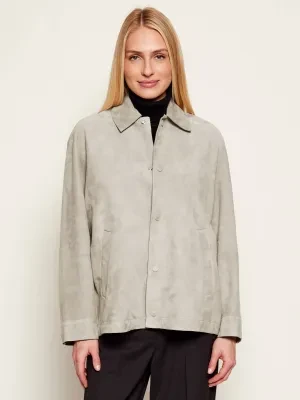 MAX&Co. Kurtka MCOBOEMIA | Loose fit | zamsz