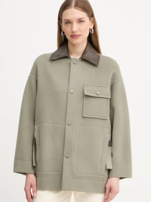 MAX&Co. kurtka wełniana MCOHACK