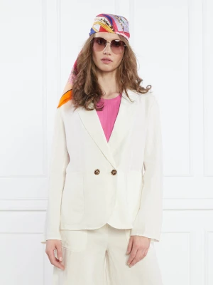 MAX&Co. Lniany żakiet | Regular Fit