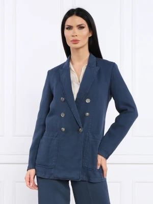 MAX&Co. Marynarka AMMIRA | Regular Fit | z dodatkiem lnu