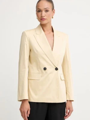 Max&Co. marynarka dwurzędowa damska bawełniana z elastanem MCOGIRAFFA