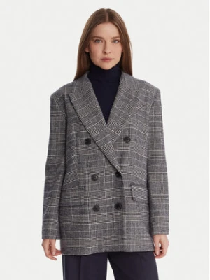 MAX&Co. Marynarka Iames 2526046084200 Szary Relaxed Fit