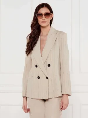 MAX&Co. Marynarka PERAK | Regular Fit | z dodatkiem lnu