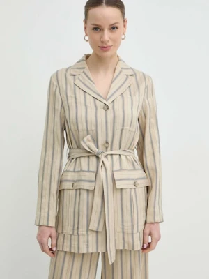 MAX&Co. marynarka z domieszką lnu