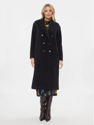 MAX&Co. Płaszcz wełniany Elemento 70140523 Granatowy Relaxed Fit