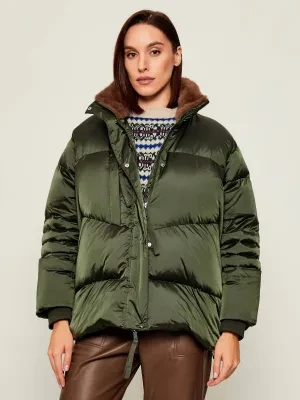 MAX&Co. Puchowa kurtka CURSORE | Oversize fit | shearling